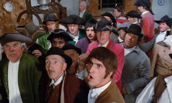 The tavern as the source of revolutionary ideas in Mark of the Devil