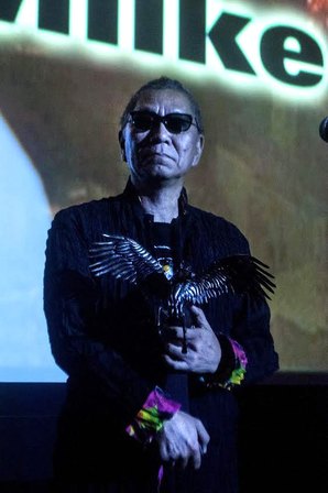 Takeshi Miike receives the Lifetime Achievement Award