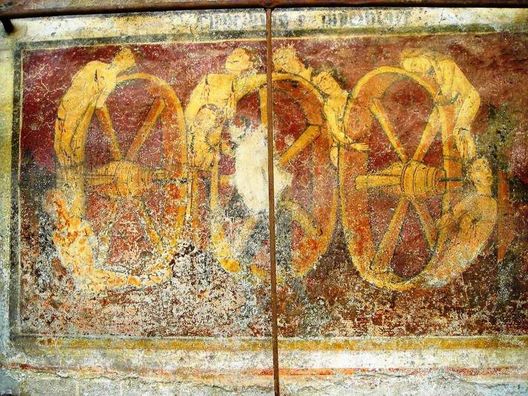 The author with Pat Tremblay (right)